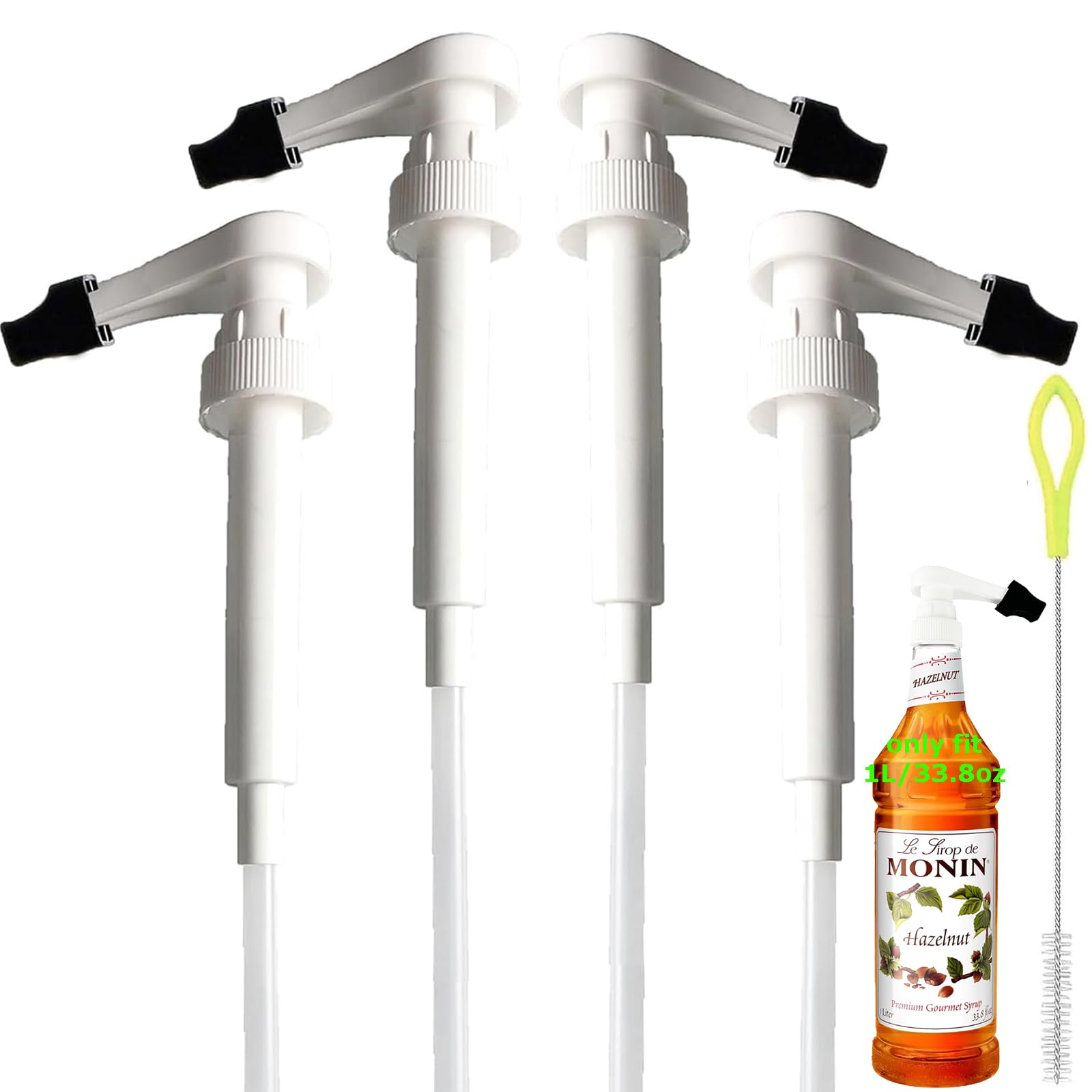 Amazon.com: Coffee Syrup Pumps for Monin Syrup Bottles Plastic 1